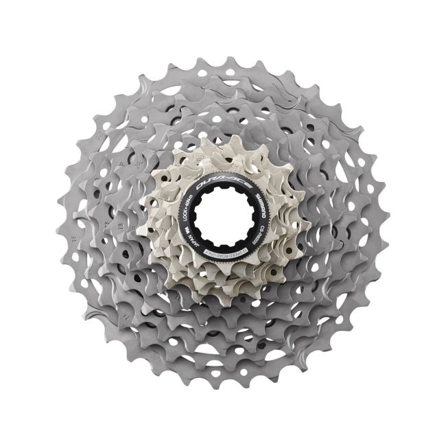 SHIMANO Dura-Ace CS-R9200 Silver Cassette 12-Speed-Pit Crew Cycles