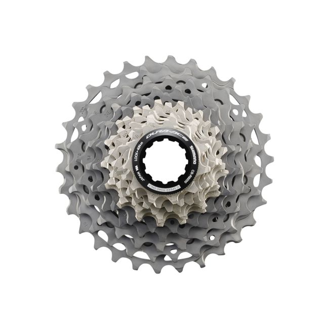 SHIMANO Dura-Ace CS-R9200 Silver Cassette 12-Speed-Pit Crew Cycles