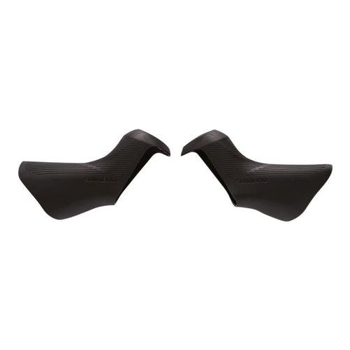 SHIMANO Dura-Ace Di2 ST-R9250 Dual Control Lever 2x12-Speed Bracket Covers Lever Hoods Pair Black - Y0N798010-Pit Crew Cycles