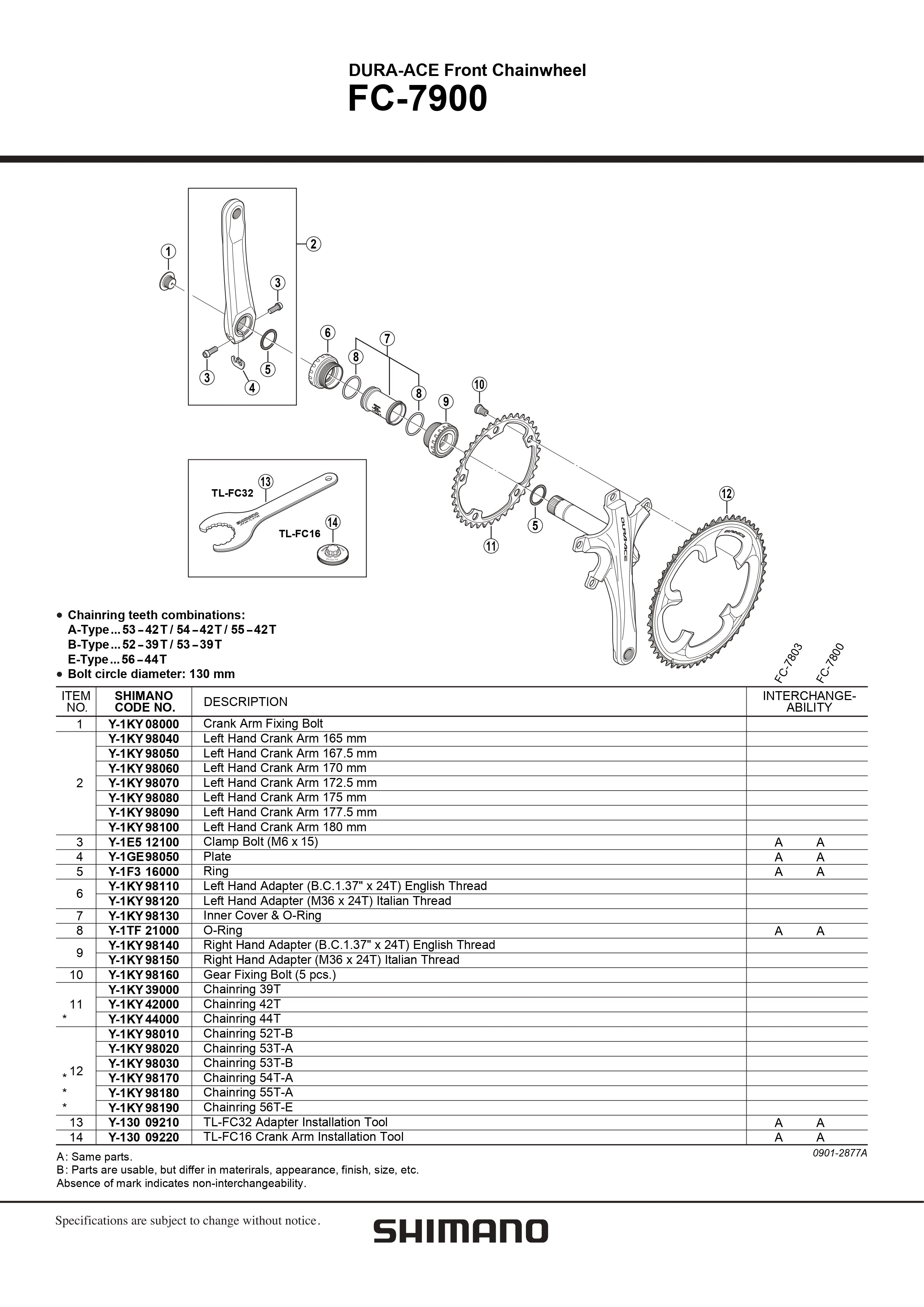 SHIMANO Dura Ace FC-9000 FC-7900 Crank Arm Fixing Bolt - Y1KY08000-Pit Crew Cycles