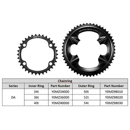 SHIMANO Dura-Ace FC-R9200-P Hollowtech II Power Meter Crankset 2x12-Speed No Chainring-Pit Crew Cycles