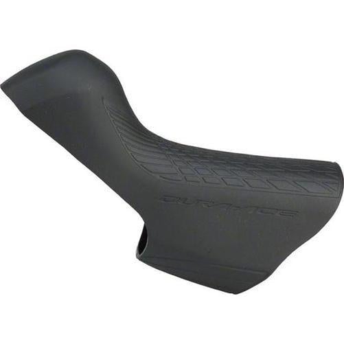SHIMANO Dura-Ace ST-R9100 Dual Control 2x11-Speed Bracket Covers Lever Hoods Black Pair - Y0BF98010-Pit Crew Cycles