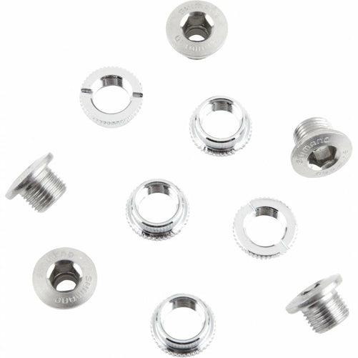 SHIMANO Dura Ace Track FC-7710 Front Chainwheel Chainring Bolts Set of 5-Pit Crew Cycles