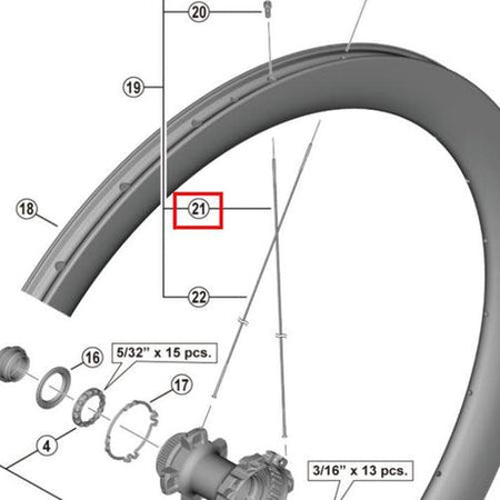 SHIMANO Dura-Ace WH-R9270-C50-TU-F Front Wheel Left-Hand Spoke (269 mm) - Y0MKS1110-Pit Crew Cycles