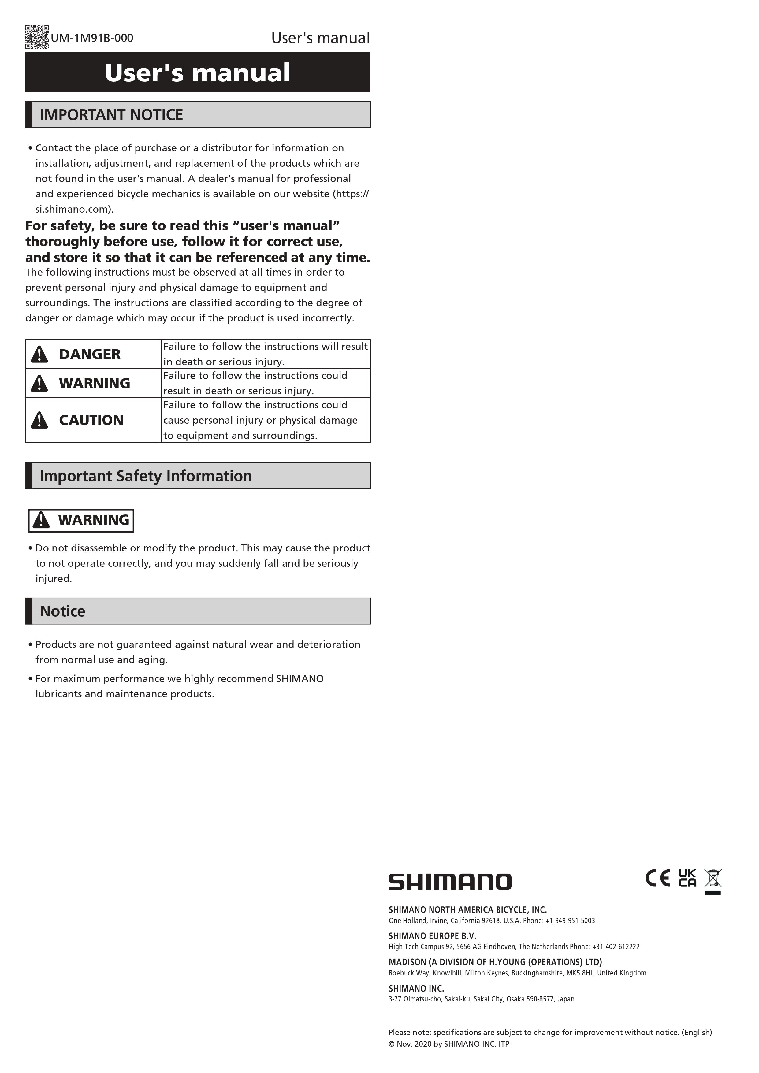 SHIMANO EW-JC302 Di2 2-Port E-Tube Junction for SD-300 Wires-Pit Crew Cycles