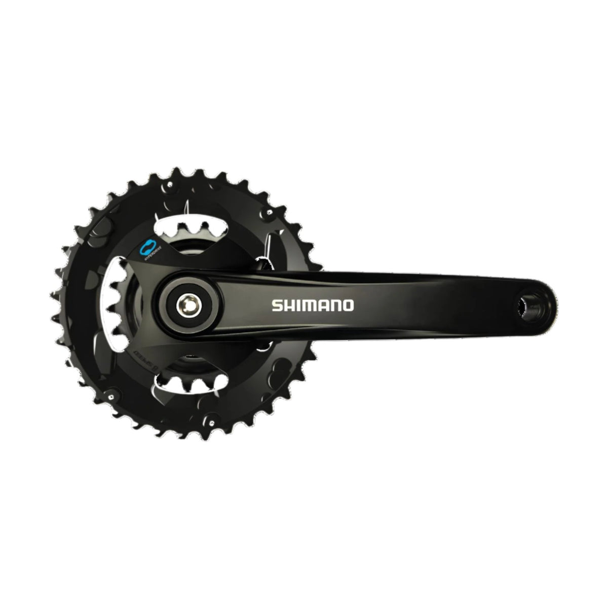 SHIMANO FC-M315-2 Mountain Bike 7/8-speed 36-22T Crankset Black-Pit Crew Cycles