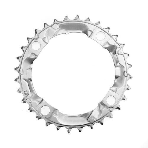 SHIMANO FC-M415 Front Chainwheel Chainring 32T Silver - Y1GM98020-Pit Crew Cycles