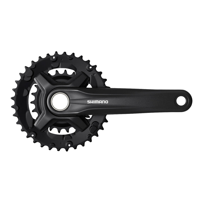 SHIMANO FC MT210-B2 Boost Black Crankset 2x9-Speed 36/22T-Pit Crew Cycles