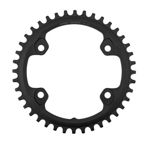 SHIMANO GRX FC-RX600-1 Crankset 110mm BCD 4 Arm Single Chainring - 40T - Y0K540000-Pit Crew Cycles