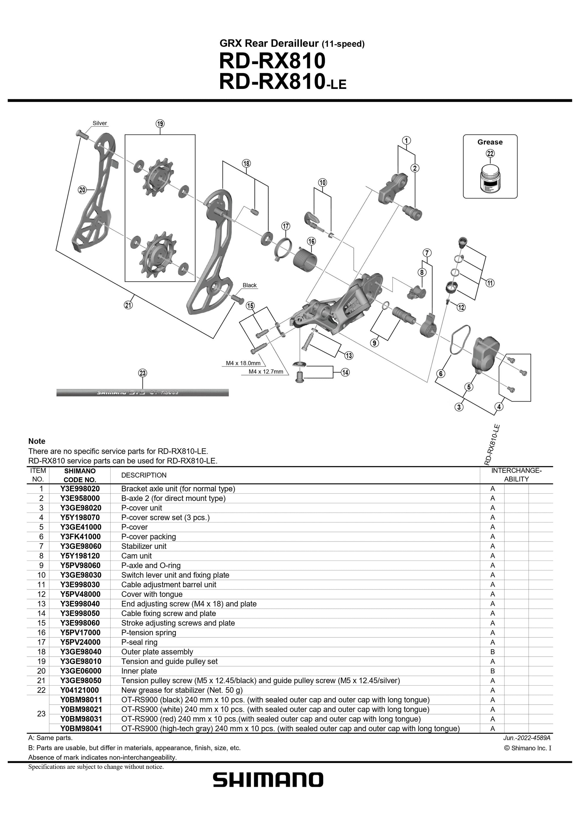 Shmano GRX RD-RX810 Rear Deralleur | Rennräder, Wakeboard, Mountanbke Shmano GRX RD-RX810 Rear Deralleur | Rennräder, Wakeboard, Mountanbke