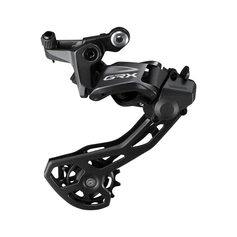 SHIMANO GRX RD-RX820 Shadow Plus Black Rear Derailleur 2x12-Speed-Pit Crew Cycles