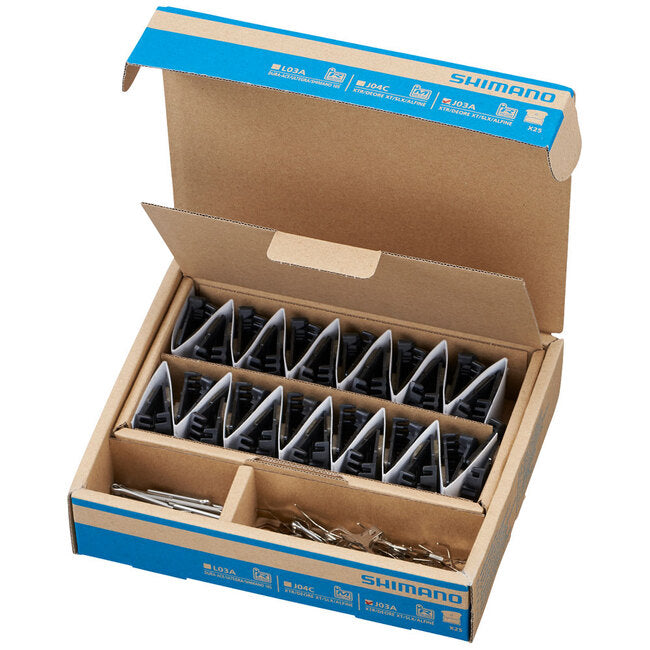 SHIMANO J05A-RF Disc Brake Resin Pad 25 pairs - EBPJ05ARFBS-Pit Crew Cycles