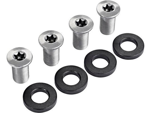 SHIMANO Metrea FC-U5000 Chainring Bolt and Spacer Set of 4 - Y1RR98030-Pit Crew Cycles