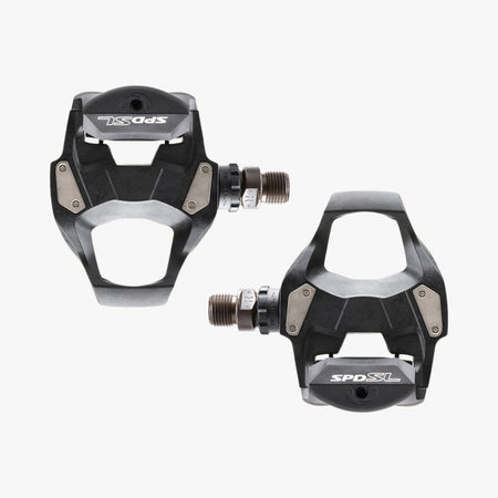 SHIMANO PD-RS500 SPD-SL Road Black Pedals-Pit Crew Cycles