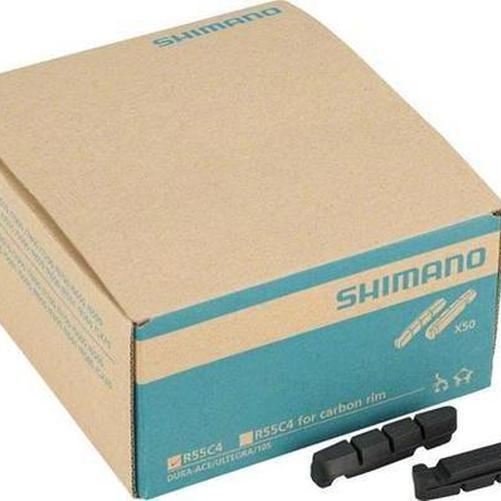 SHIMANO R55C4 Road Brake Pads 50 Pairs - Y8L298061-Pit Crew Cycles