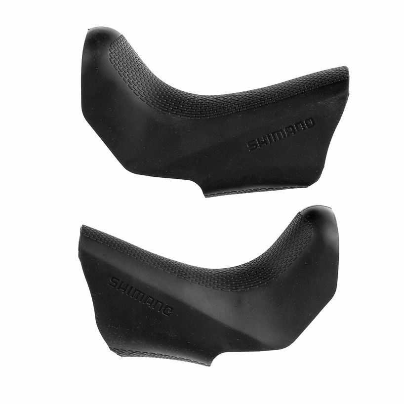 SHIMANO Road Di2 ST-R785 STI Bracket Lever Hoods Cover Pair Black - Y07T98080-Pit Crew Cycles