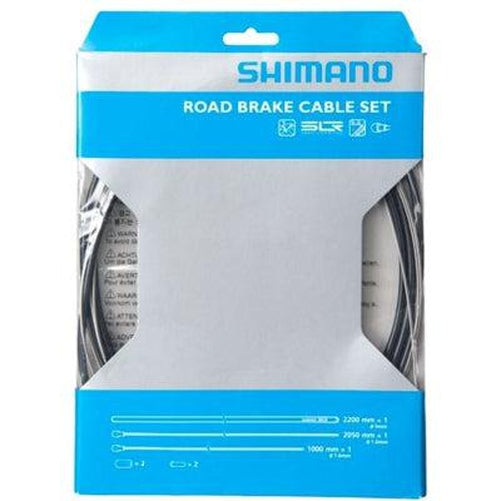 SHIMANO Road SUS Stainless Steel Brake Cable and Housing Set - Y80098019-Pit Crew Cycles