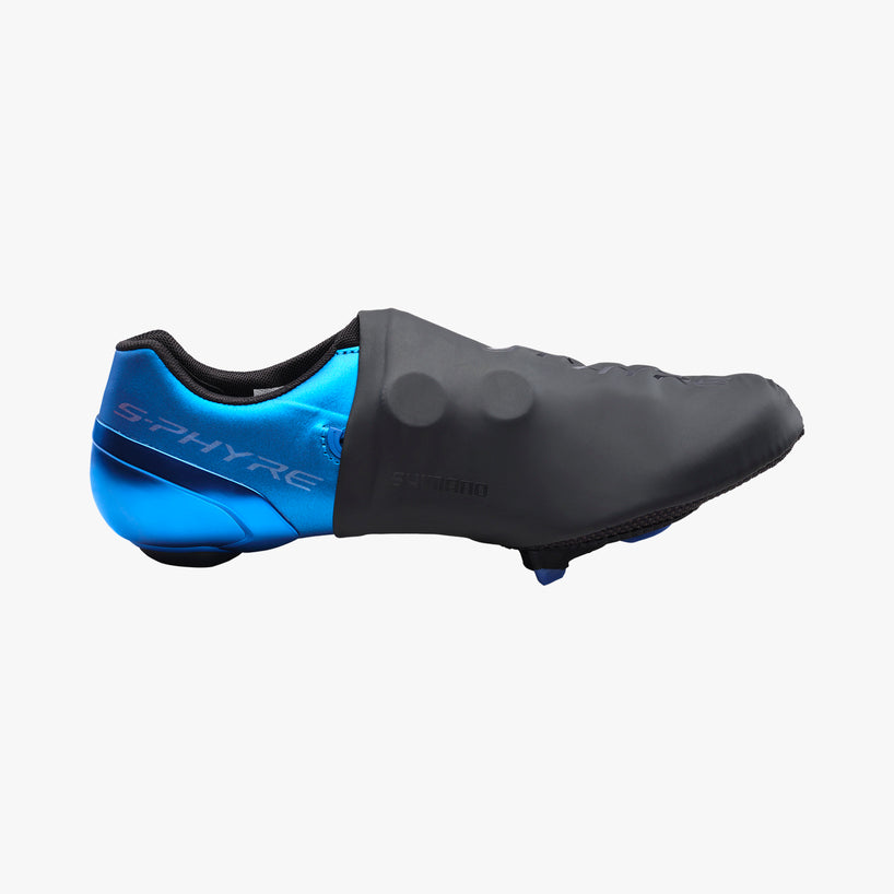 SHIMANO S-Phyre Half Shoe Black Cover-Pit Crew Cycles