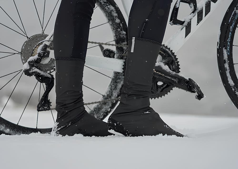 SHIMANO S-Phyre Tall Shoe Black Covers-Pit Crew Cycles