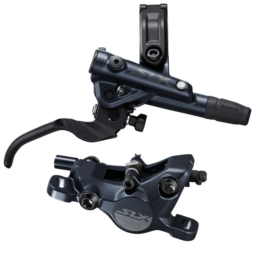 SHIMANO SLX BL-M7100/ BR-M7100 Hydraulic Disc Brake Levers Post Mount with Caliper-Pit Crew Cycles