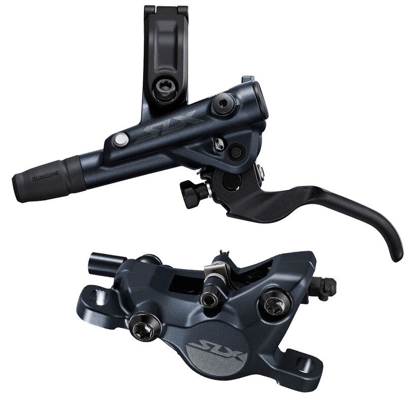 SHIMANO SLX BL-M7100/ BR-M7100 Hydraulic Disc Brake Levers Post Mount with Caliper-Pit Crew Cycles