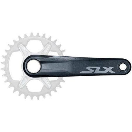 SHIMANO SLX FC-M7130-1 Hollowtech II Black Crankset 12-Speed-Pit Crew Cycles