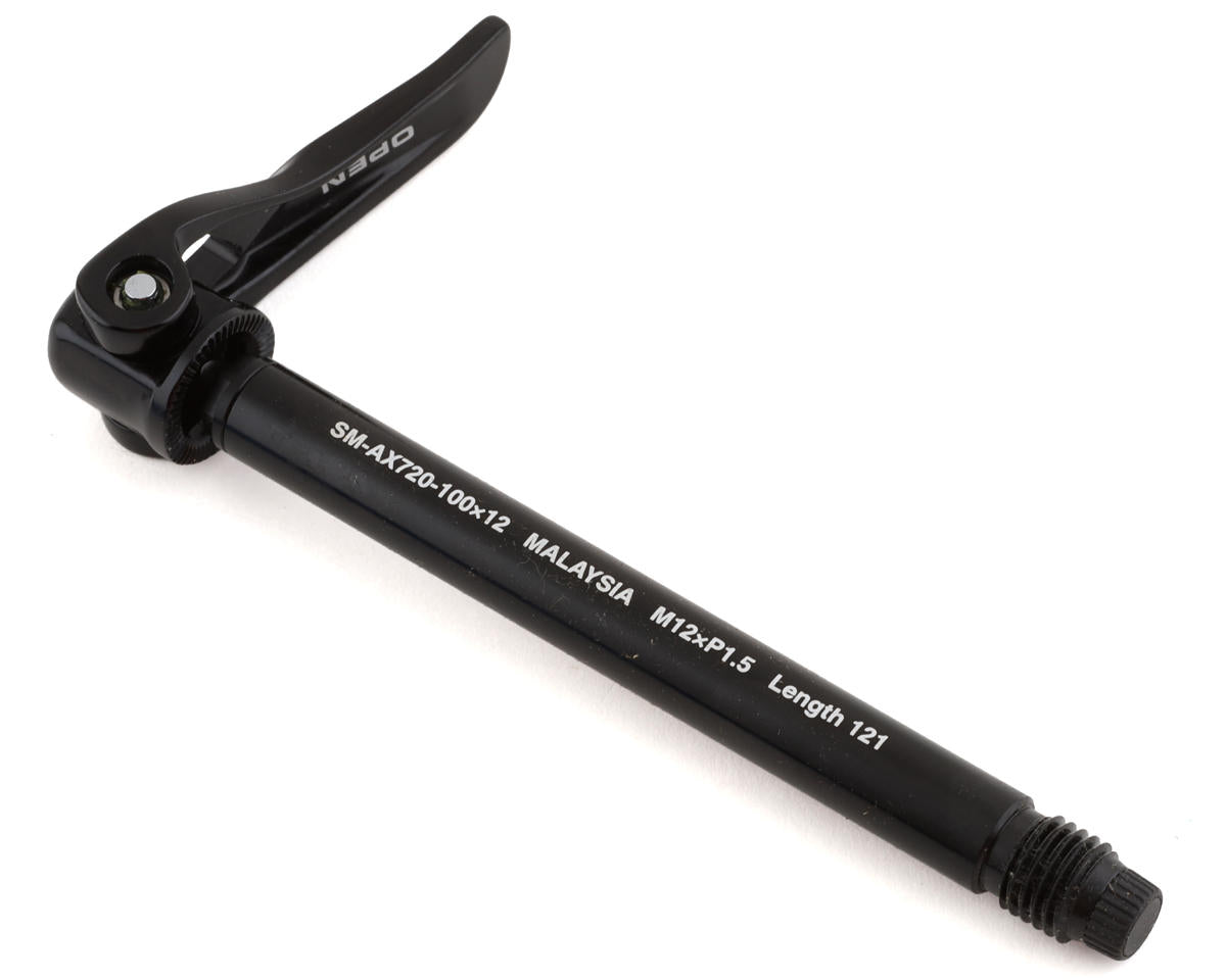 SHIMANO SM-AX720 Quick Release Black E-Thru Axle-Pit Crew Cycles
