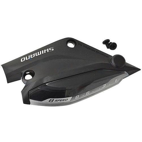 SHIMANO ST-EF505 EZ-Fire Plus Lever 7-Speed Right Hand Upper Cover and Fixing Screws M3 x 5mm - Y0GG98010-Pit Crew Cycles