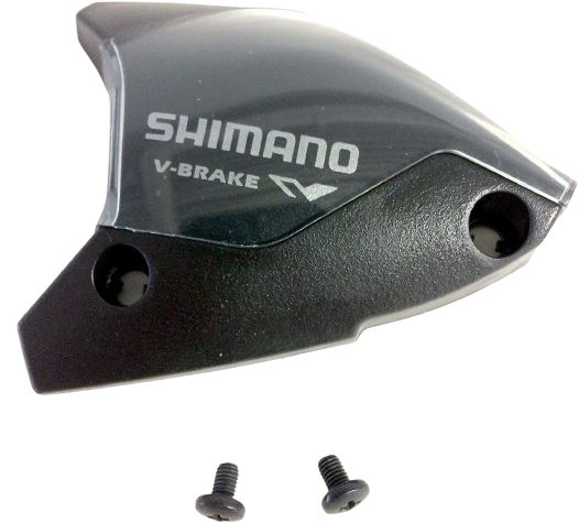 SHIMANO ST-EF51-A-2A EZ-Fire Plus Lever Upper Cover for 7-Speed Black Fixing Screws M3 x 5 - Y6WA98010-Pit Crew Cycles