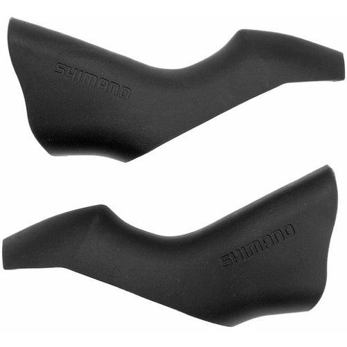 SHIMANO ST-RS505 Dual Control Lever For Disc Brake 2x11-Speed Bracket Covers Lever Hoods Pair Black - Y03N98020-Pit Crew Cycles
