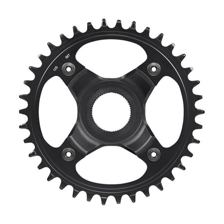 SHIMANO STEPS CR-EM800/ SM-CRE80 E-MTB Direct Mount Black Chainring 1x12-Speed-Pit Crew Cycles