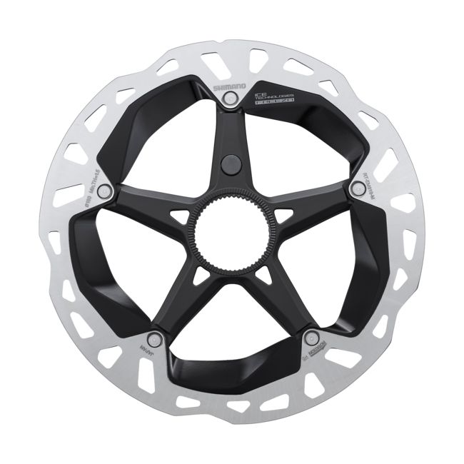 SHIMANO STEPS RT-EM910 Center Lock Disc Brake Rotor with Lock Ring-Pit Crew Cycles