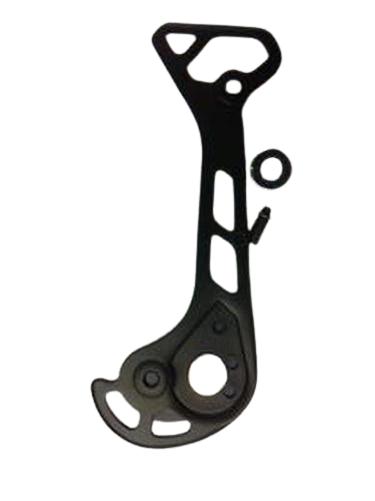 SHIMANO Saint RD-M800-SGS Rear Derailleur 9-Speed Outer Plate Assembly - Y5VB98100-Pit Crew Cycles