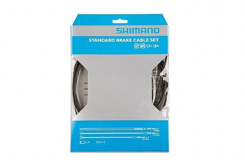 SHIMANO Stainless Brake Cable Set Front and Rear Mountain/Road - Y80098022-Pit Crew Cycles