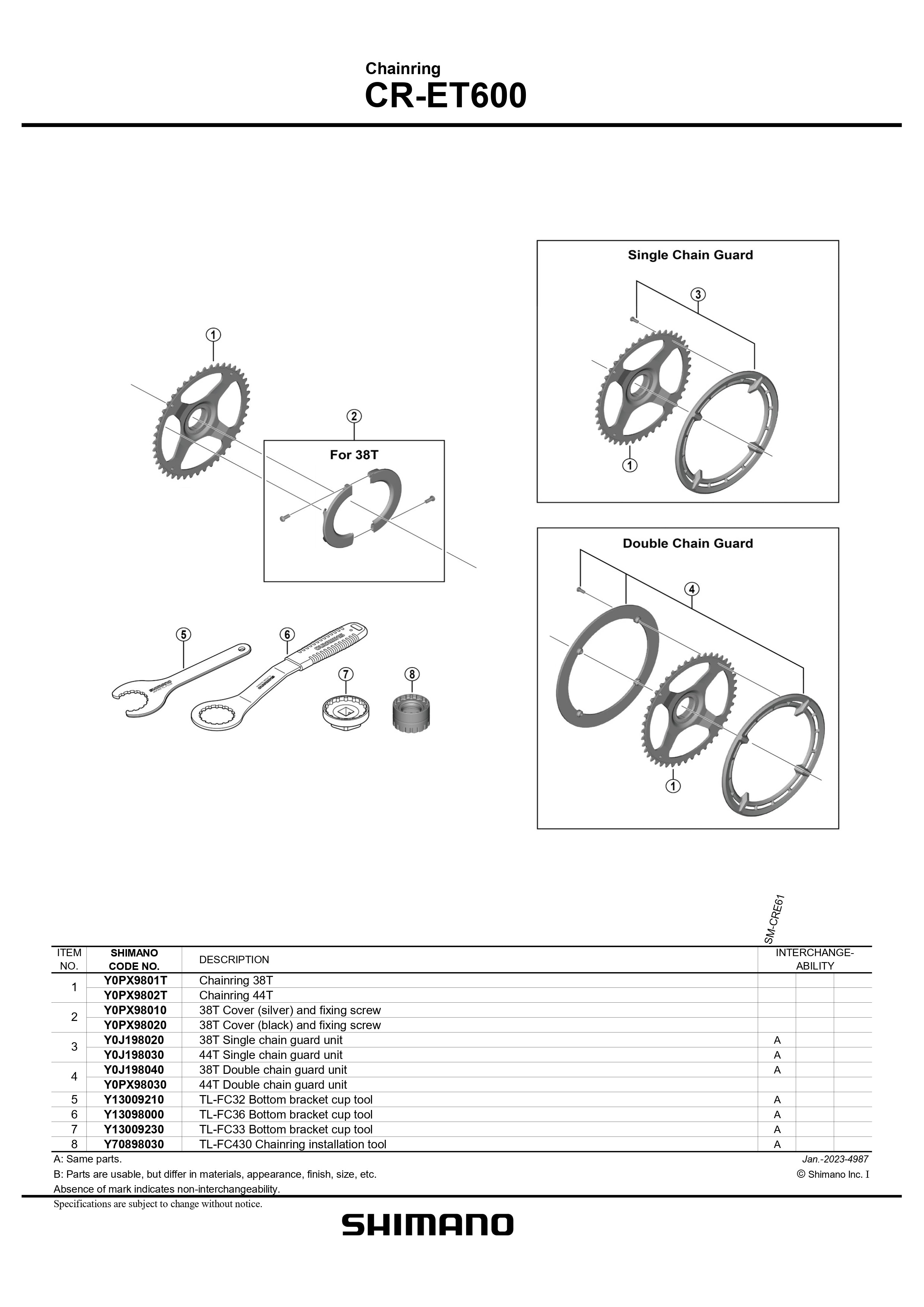 Shimano steps chainring discount tool