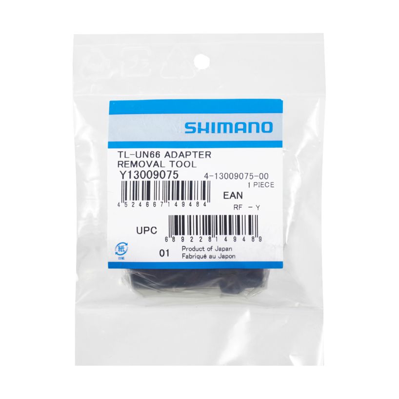 SHIMANO TL-UN66 Adapter Removal Tool for Cartridge-Type Bottom Bracket Parts - 1/2 inch Head Impact Wrench and 32mm Wrench - Y13009075-Pit Crew Cycles