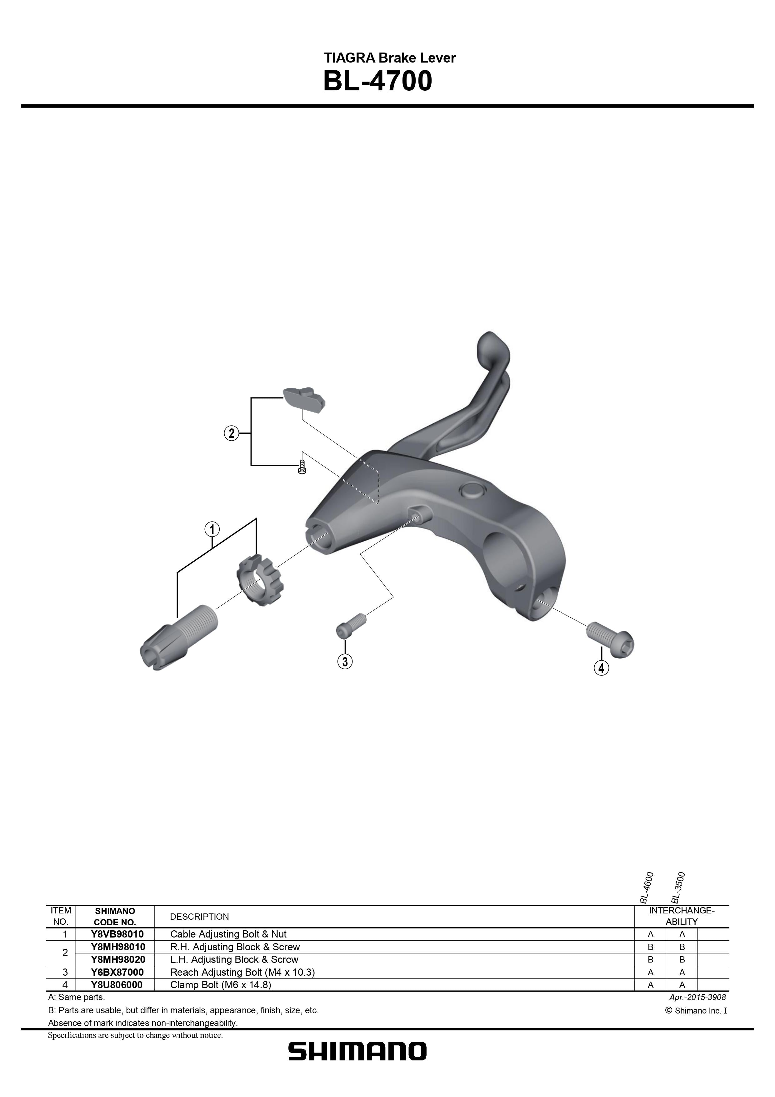 Tiagra flat sale bar brake levers