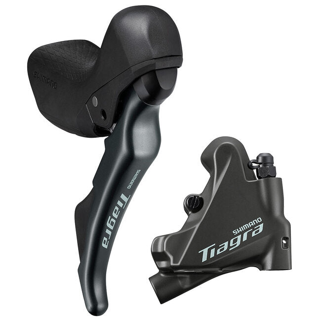 SHIMANO Tiagra ST-4720 Hydraulic Flat Mount Shift/Brake Lever 2x10-Speed with Caliper-Pit Crew Cycles