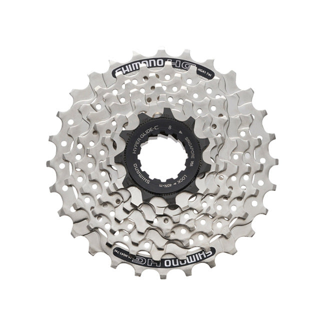 SHIMANO Tourney CS-HG41 Silver Cassette 7-Speed-Pit Crew Cycles