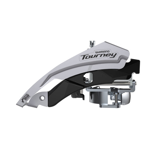 SHIMANO Tourney FD-TY601-L3 Top Swing Dual Pull Front Derailleur 3x6/7/8-Speed-Pit Crew Cycles