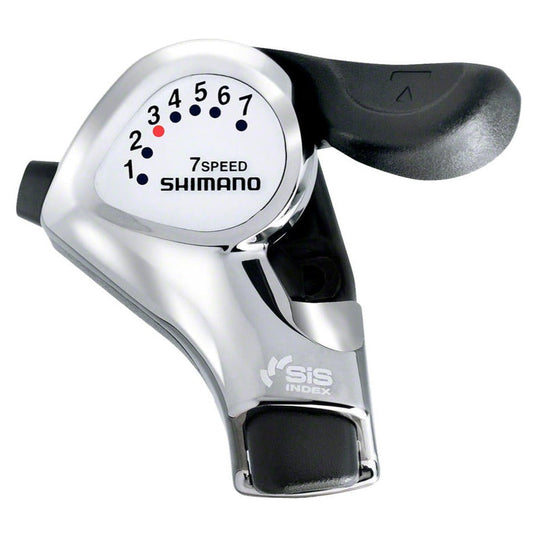 SHIMANO Tourney SL-FT55 Thumb Silver Shifter Rear Right 7-Speed-Pit Crew Cycles