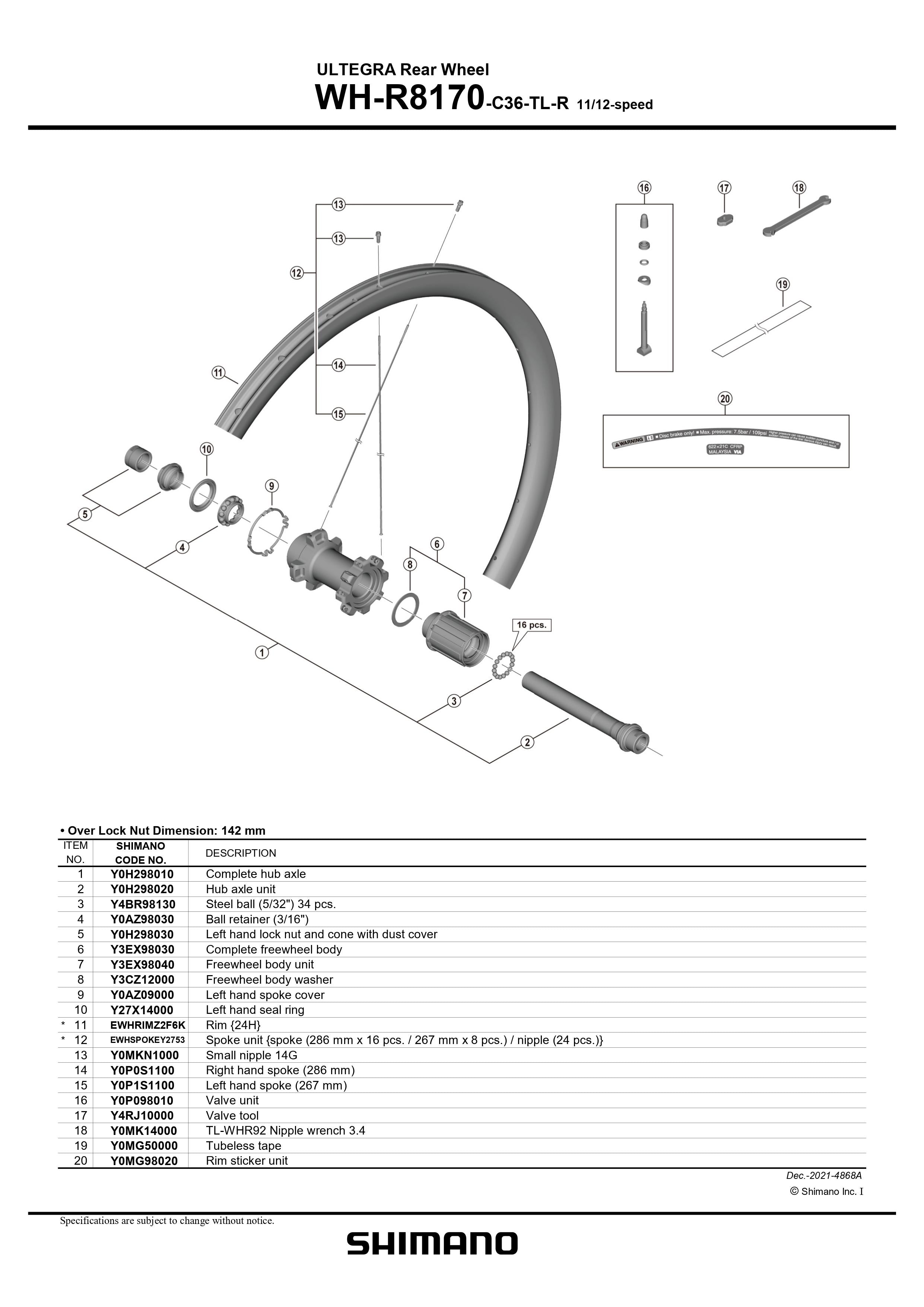 Ultegra cheap rear wheel