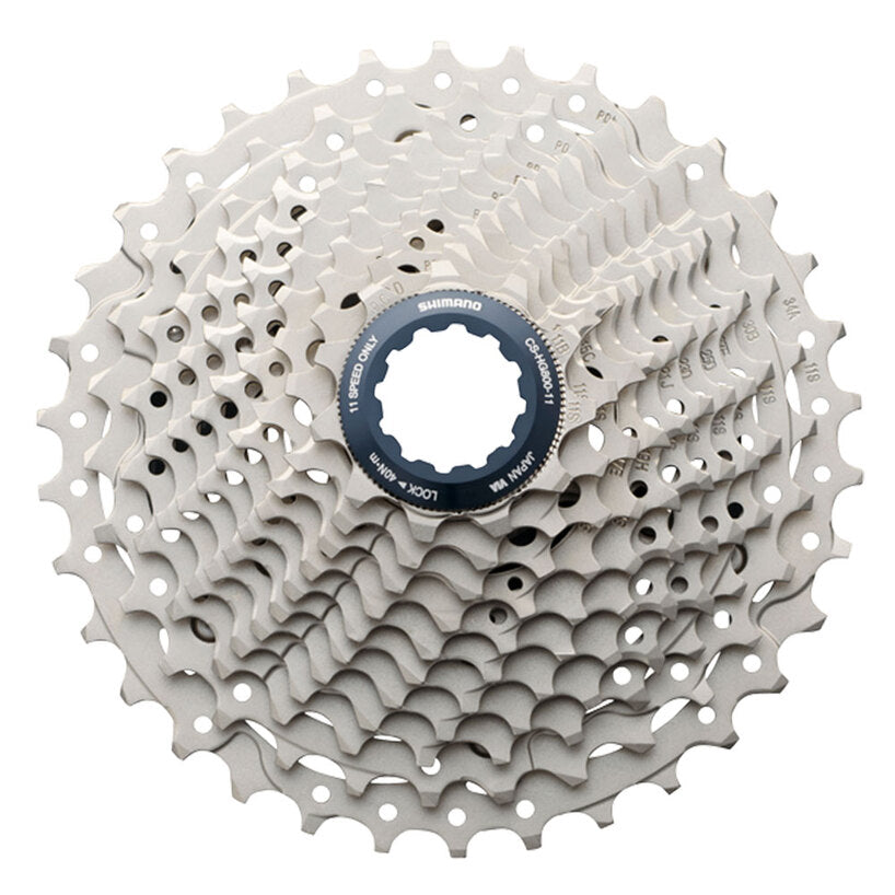 SHIMANO Ultegra CS-HG800 Silver Cassette 11-Speed 11-34T-Pit Crew Cycles