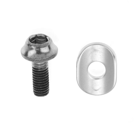 SHIMANO Ultegra FD-6600 Front Derailleur Clamp Bolt M5 x 13.5 and Radius Washer for Brazed-on Type - Y5JD98030-Pit Crew Cycles