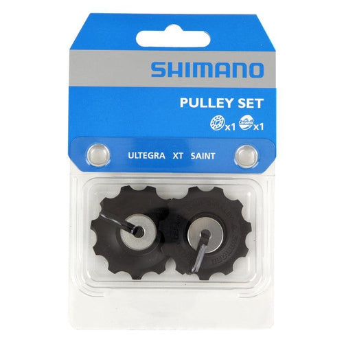 SHIMANO Ultegra RD-6700-A Rear Derailleur 10-Speed Upper/Lower Tension and Guide Pulley Set - Y5X998150-Pit Crew Cycles