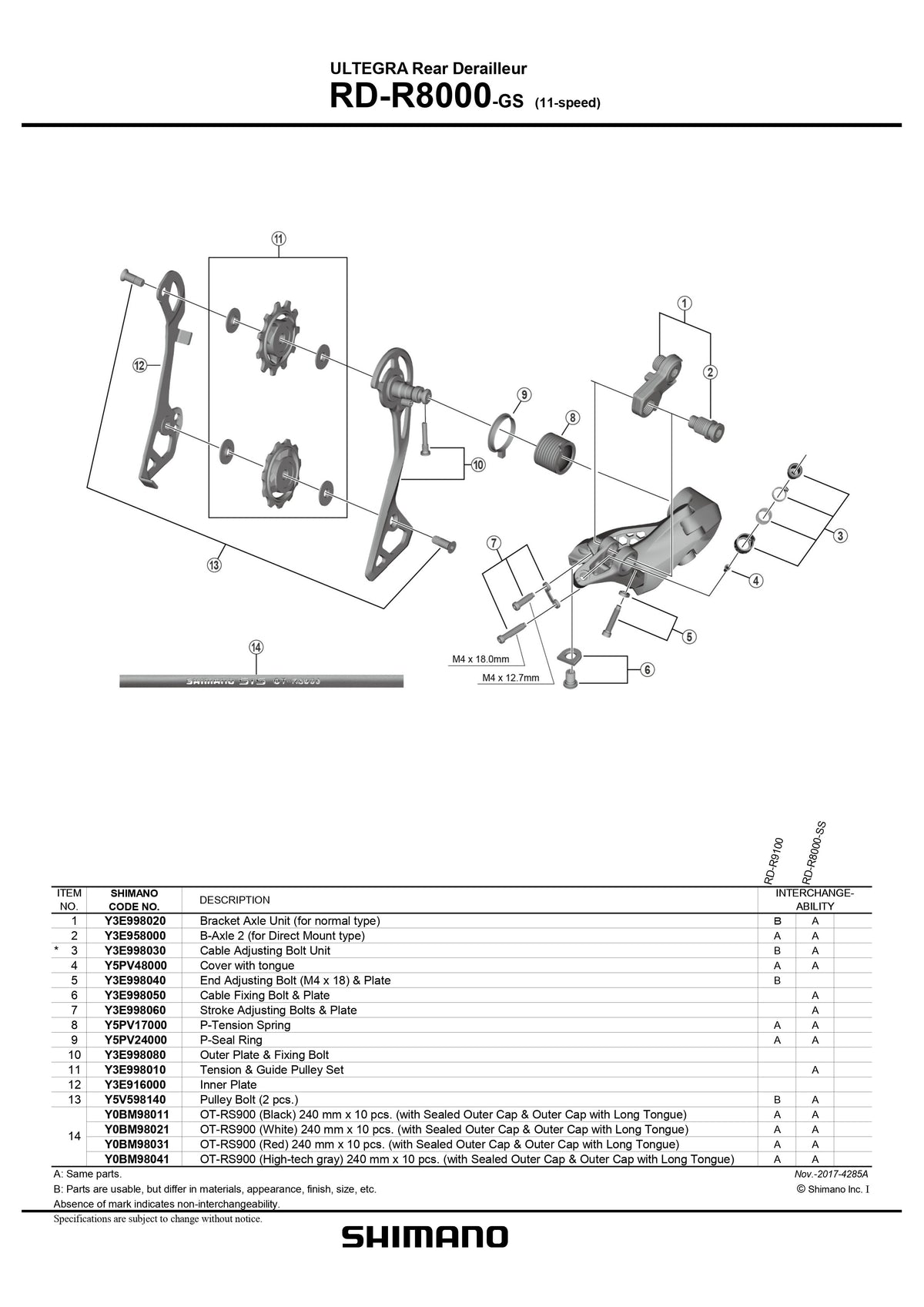 Shimano Ultegra RD-R8000 A € 79,99 | Black Friday 2025 - Foto 10