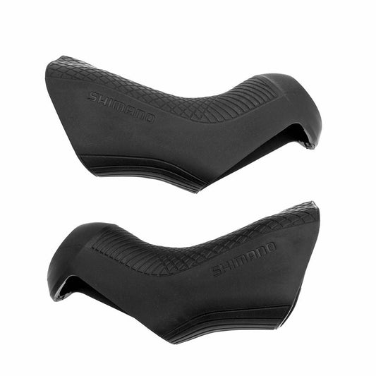SHIMANO Ultegra ST-R8070 Dual Control Lever for Disc Brake 2x11-Speed Bracket Covers Lever Hoods Black Pair - Y0E698010-Pit Crew Cycles
