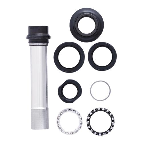 SHIMANO WH-MT600-TL-F15-B-29 Front Wheel Complete hub axle - Y0G198010-Pit Crew Cycles