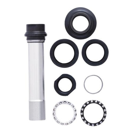 SHIMANO WH-MT600-TL-F15-B-29 Front Wheel Complete hub axle - Y0G198010-Pit Crew Cycles