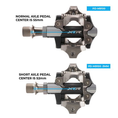 SHIMANO XTR PD-M9100 Cross-Country Race Black Pedals-Pit Crew Cycles